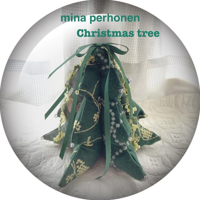 mina perhonen(ミナペルホネン)のミナペルホネン❤︎Christmas tree❤︎タンバリン等❤︎ハンドメイド ハンドメイドの生活雑貨(その他)の商品写真