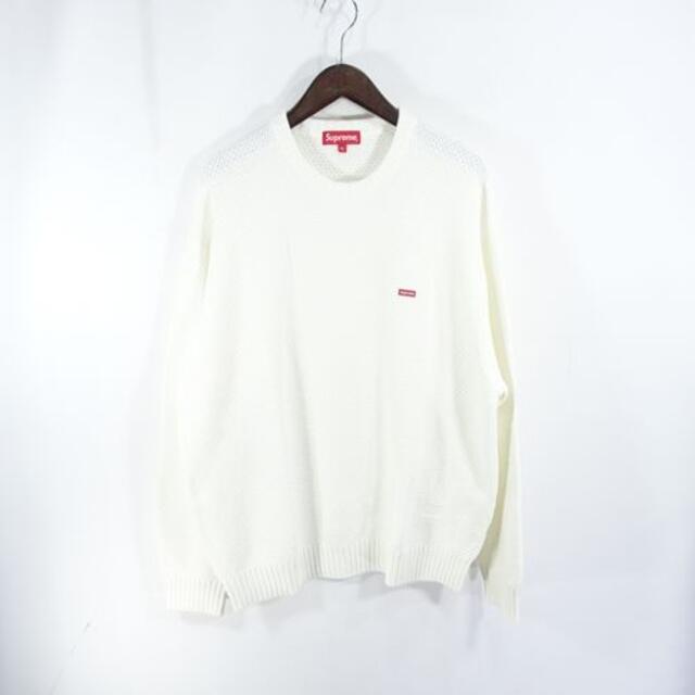 SUPREME 20aw Textured Small Box Sweater採寸