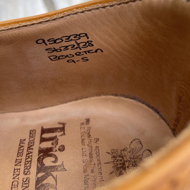 Trickers(トリッカーズ)のトリッカーズ　本物　サイズ9 メンズの靴/シューズ(ドレス/ビジネス)の商品写真