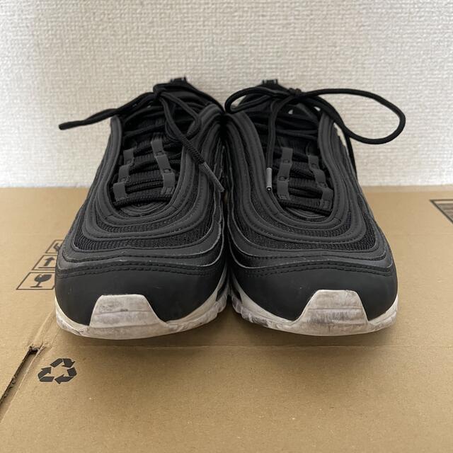 ナイキ エアマックス97 ブラック ホワイト US9AirMax