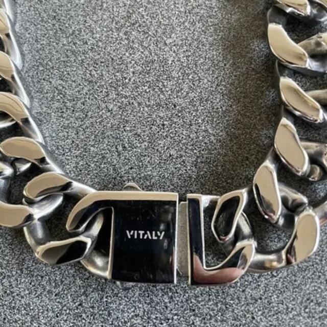 Dior(ディオール)のVitaly RIOT チェーン チョーカー シルバー メンズのアクセサリー(ネックレス)の商品写真