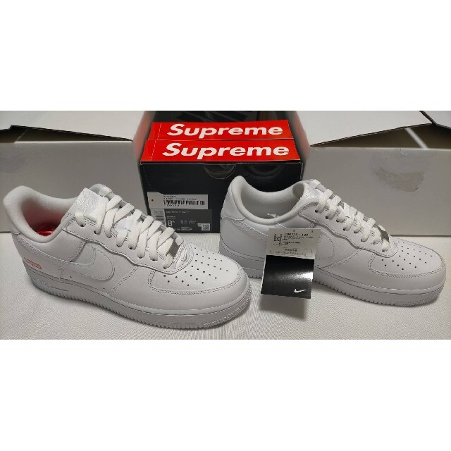 Suprem Nike Air Force 1 AF1 白 26.5cm 新品