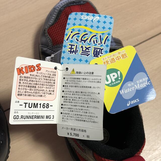 asics(アシックス)の【新品箱付き】asics kidsシューズSUKU2  19㎝ キッズ/ベビー/マタニティのキッズ靴/シューズ(15cm~)(スニーカー)の商品写真