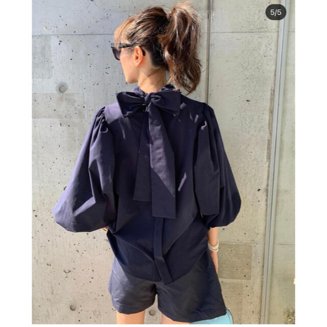 ロミール romile バッグリボンブラウス | themayura.com