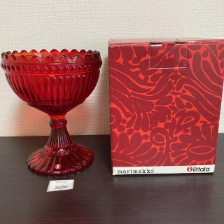 イッタラ(iittala)のイッタラ マリボウル レッド 希少品(置物)