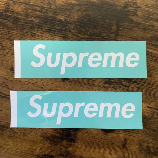 supreme ティファニー　ステッカー