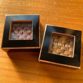 ミシャ(MISSHA)の【MISSHA】アイシャドウ 2色〈新品・未使用〉(アイシャドウ)