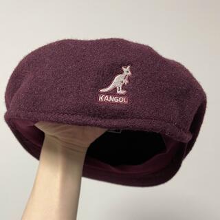 カンゴール(KANGOL)のKANGOL ハンチング 504  ボルドー(ハンチング/ベレー帽)