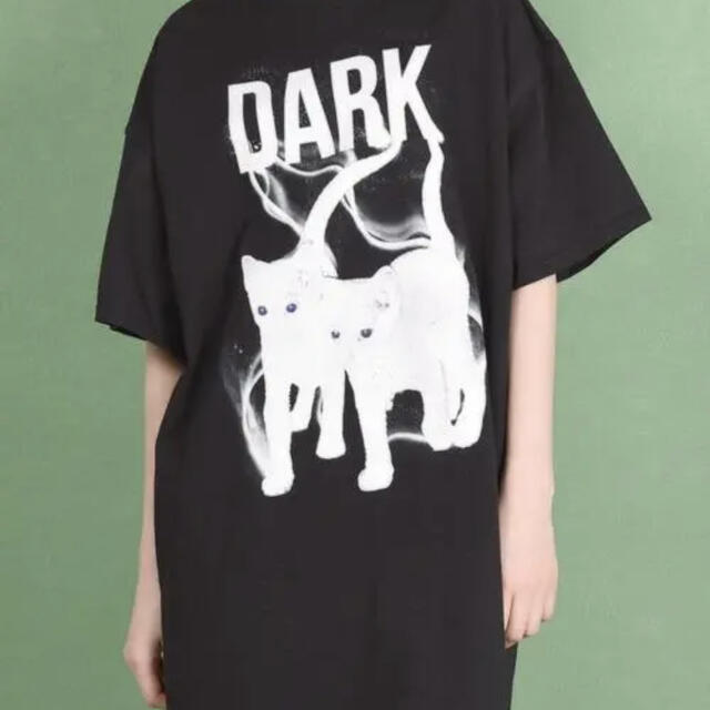 【MILK BOY】DARK CAT Tシャツ【ミルクボーイ】　ネコ　ねこ