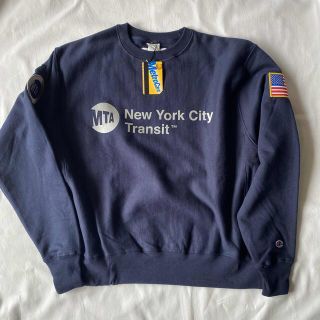 チャンピオン(Champion)のChampion ITSANHONESTLIVING  スウェット　クルーネック(スウェット)