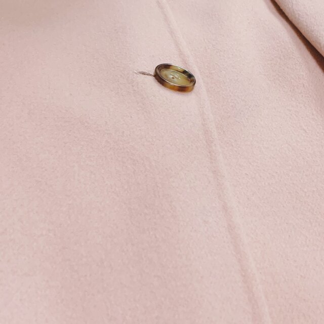 ACNE(アクネ)のAcne Studios カシミア混💕ベビーピンクコート レディースのジャケット/アウター(チェスターコート)の商品写真