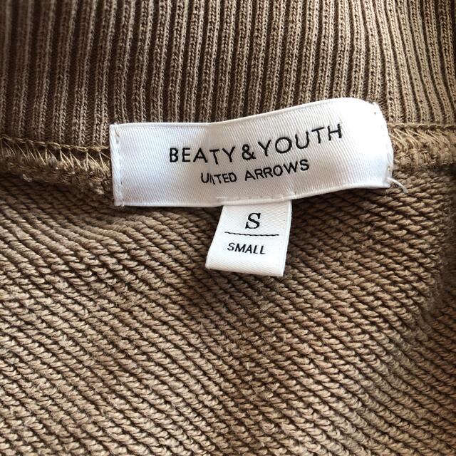 BEAUTY&YOUTH UNITED ARROWS(ビューティアンドユースユナイテッドアローズ)のビューティーアンドユース　メンズトレーナー（S） メンズのトップス(スウェット)の商品写真