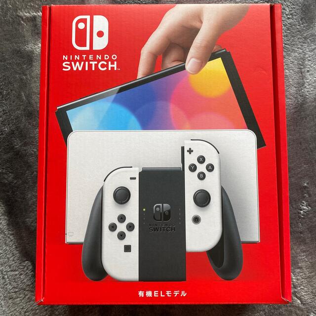 ゲームソフトゲーム機本体Nintendo Switch 有機EL モデル　ホワイト