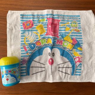 ドラえもん　おしぼり　(中古)(弁当用品)