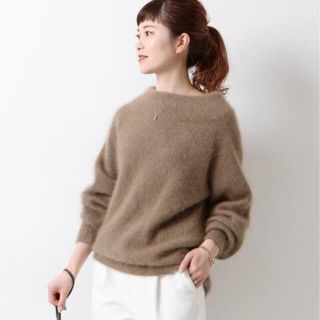 スピックアンドスパン(Spick & Span)の本日限定値下げ　FURMIX畦ボトルネックプルオーバー◆(ニット/セーター)