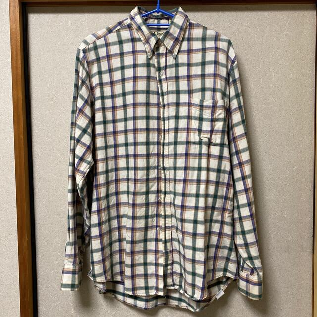 L.L.Bean(エルエルビーン)のL.L.Bean ネルシャツ　M チェック メンズのトップス(シャツ)の商品写真