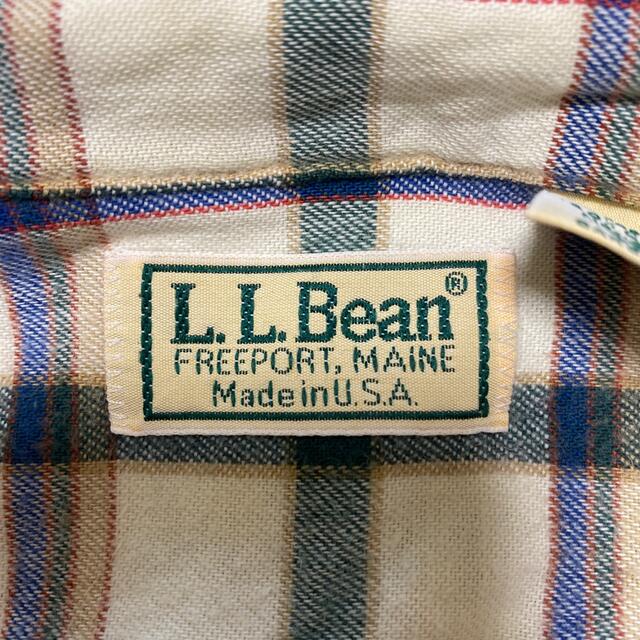 L.L.Bean(エルエルビーン)のL.L.Bean ネルシャツ　M チェック メンズのトップス(シャツ)の商品写真