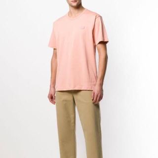 アクネ(ACNE)のアクネステュディオス　ピンクフェイスT(Tシャツ/カットソー(半袖/袖なし))