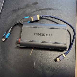 オンキヨー(ONKYO)のONKYOオンキヨー ポータブルヘッドホンアンプ DAC-HA200(アンプ)