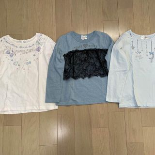 マザウェイズ(motherways)のマザウェイズ　トップス　3枚セット　130(Tシャツ/カットソー)