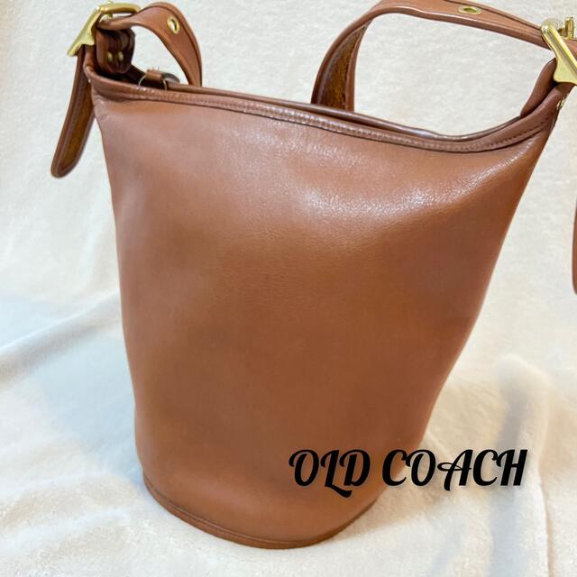 COACH(コーチ)のオールドコーチ  バケツショルダーバッグ　ブラウン　茶色 レディースのバッグ(ショルダーバッグ)の商品写真