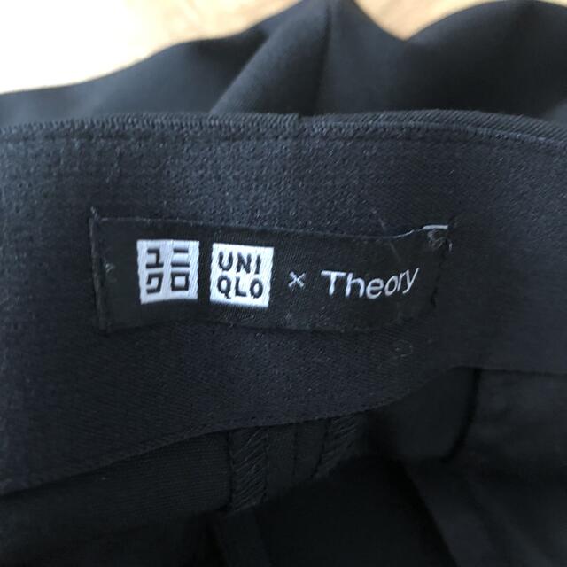 UNIQLO(ユニクロ)の【美品】UNIQLOTheory コラボ ストレッチパンツ Mサイズ レディースのパンツ(カジュアルパンツ)の商品写真