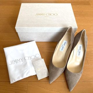 ジミーチュウ(JIMMY CHOO)の最終値下げ JIMMY CHOO AGNES アグネス スエードパンプス(ハイヒール/パンプス)