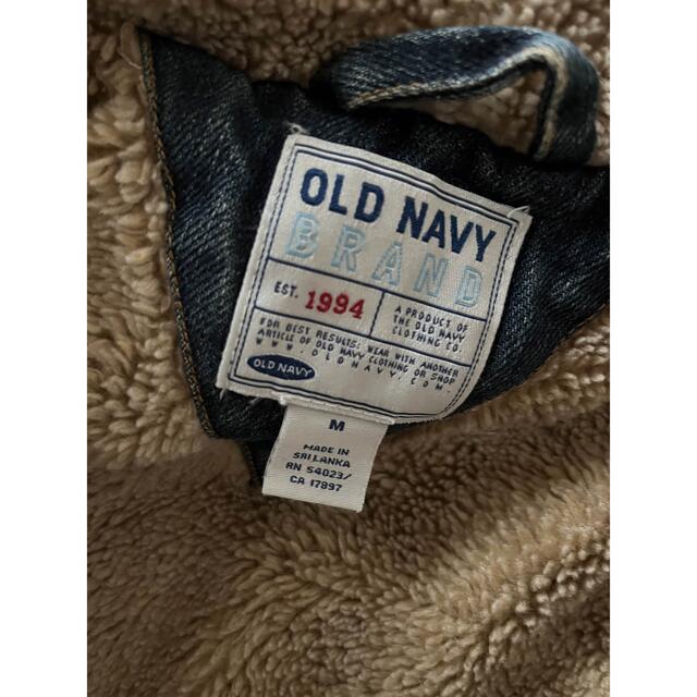 Old Navy(オールドネイビー)のold navy オールドネイビー　ボアデニムジャケット　レディース レディースのジャケット/アウター(Gジャン/デニムジャケット)の商品写真