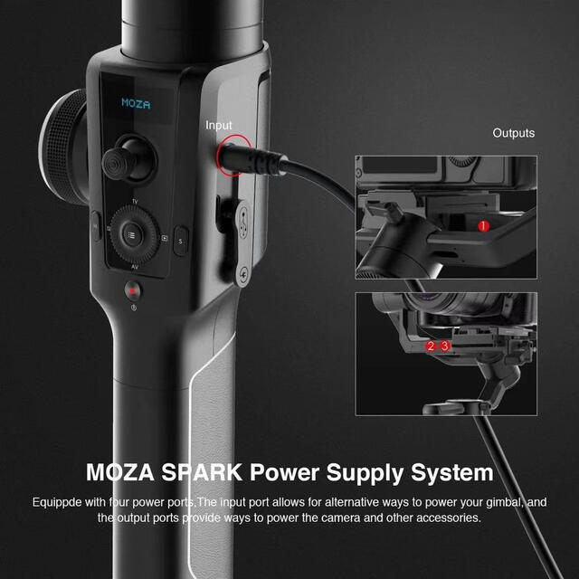 MOZA Air2 3軸 スタビライザー 手持ちジンバル ハンドヘルド