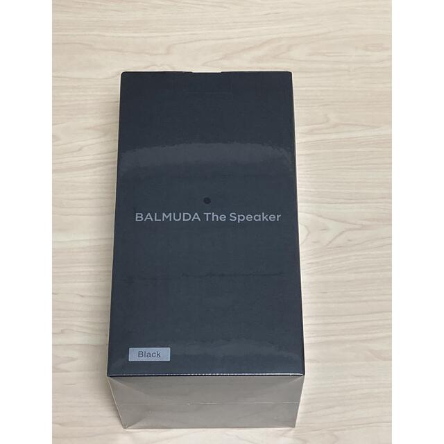 【新品未使用】BALMUDA スピーカー M01A-BK