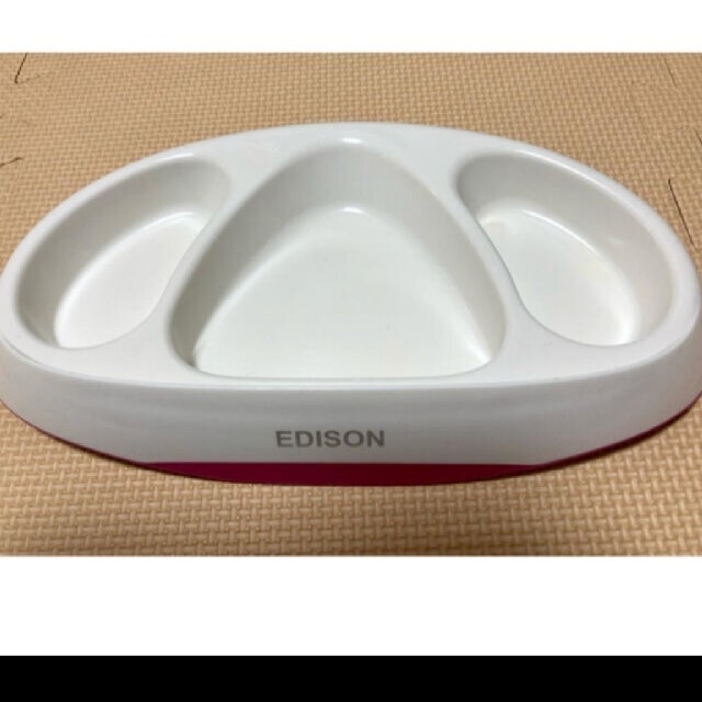エジソン お食事プレート キッズ/ベビー/マタニティの授乳/お食事用品(離乳食器セット)の商品写真