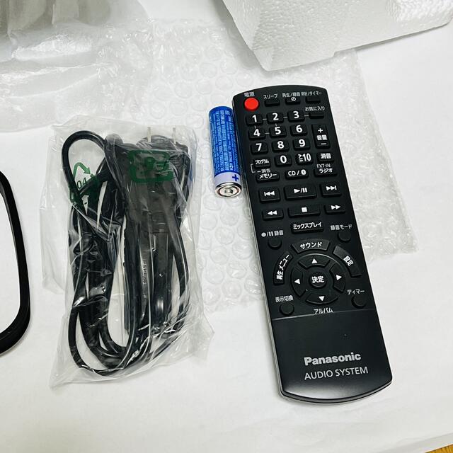 Panasonic(パナソニック)の【新品】パナソニック コンパクトステレオ ミニコンポ SC-HC420 スマホ/家電/カメラのオーディオ機器(スピーカー)の商品写真