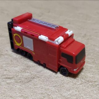 バンダイ(BANDAI)のバンダイ　ブーブ(VOVO)  化学消防車(ミニカー)