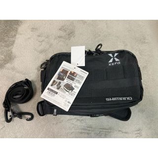 シマノ(SHIMANO)のシマノ xefo タフウエストバッグ ブラック S(ウエア)