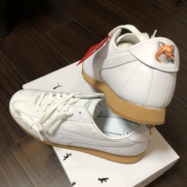 MAISON KITSUNE'(メゾンキツネ)のMAISON KITSUNE×PUMA コラボスニーカー　27cm ROMA メンズの靴/シューズ(スニーカー)の商品写真