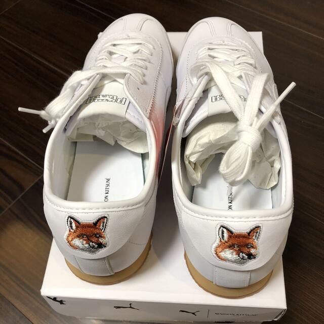 MAISON KITSUNE'(メゾンキツネ)のMAISON KITSUNE×PUMA コラボスニーカー　27cm ROMA メンズの靴/シューズ(スニーカー)の商品写真