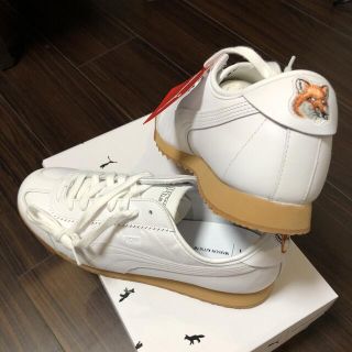 メゾンキツネ(MAISON KITSUNE')のMAISON KITSUNE×PUMA コラボスニーカー　27cm ROMA(スニーカー)