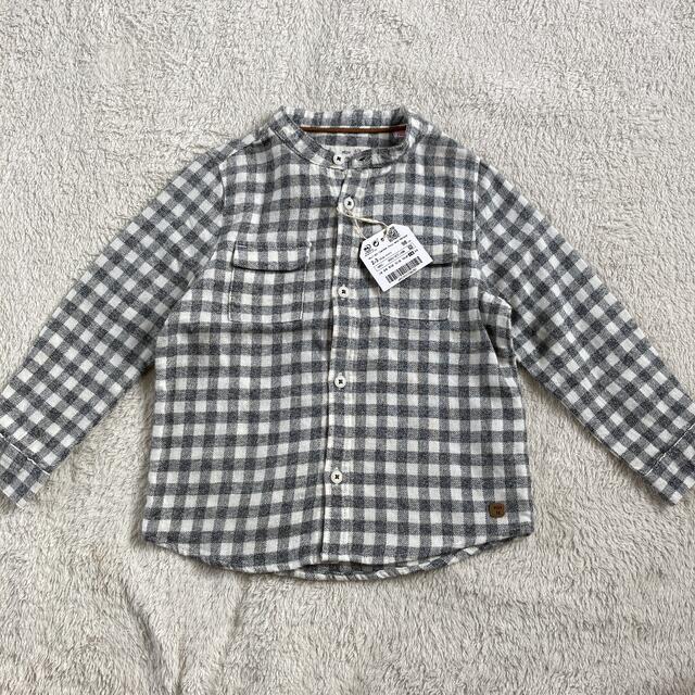 ZARA KIDS(ザラキッズ)の新品　ザラキッズ  ブラウス　ボンポワン　ボントン　プチバトー　ファミリア　べべ キッズ/ベビー/マタニティのキッズ服男の子用(90cm~)(ブラウス)の商品写真