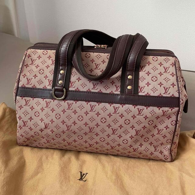 Louis Vuitton ルイヴィトン モノグラムミニ ジョセフィーヌGMハンドバッグ