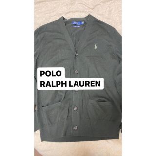 ポロラルフローレン(POLO RALPH LAUREN)の※ひまわり様専用【訳あり値下げ】ラルフローレン カーディガン カーキ(カーディガン)