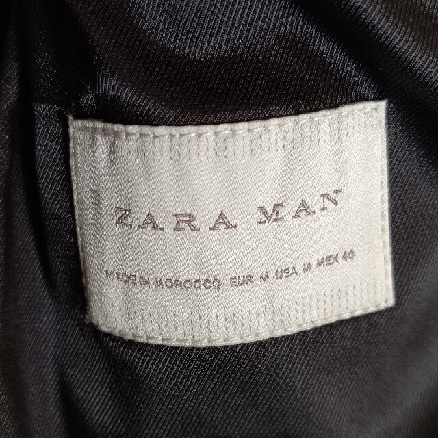 ZARA(ザラ)のZARA MANロングコート◆グレー メンズのジャケット/アウター(チェスターコート)の商品写真