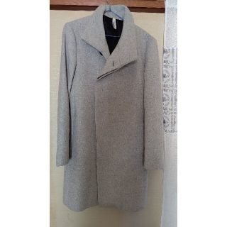 ザラ(ZARA)のZARA MANロングコート◆グレー(チェスターコート)