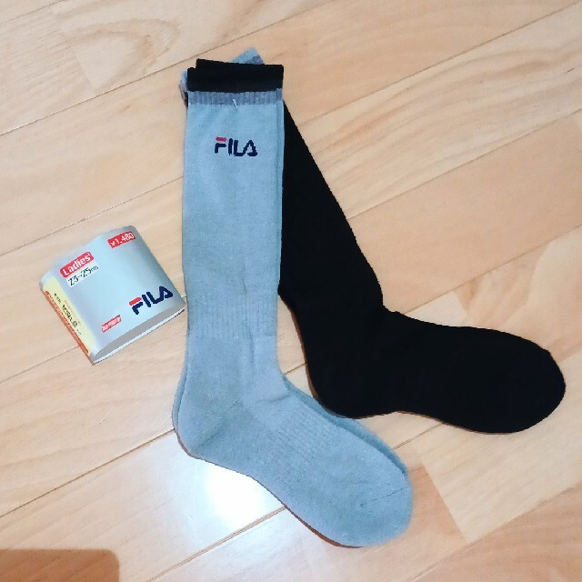 FILA(フィラ)のもりさす様専用　ソックス　レディース23~25cm　ウィンタースポーツ用 スポーツ/アウトドアのサッカー/フットサル(ウェア)の商品写真