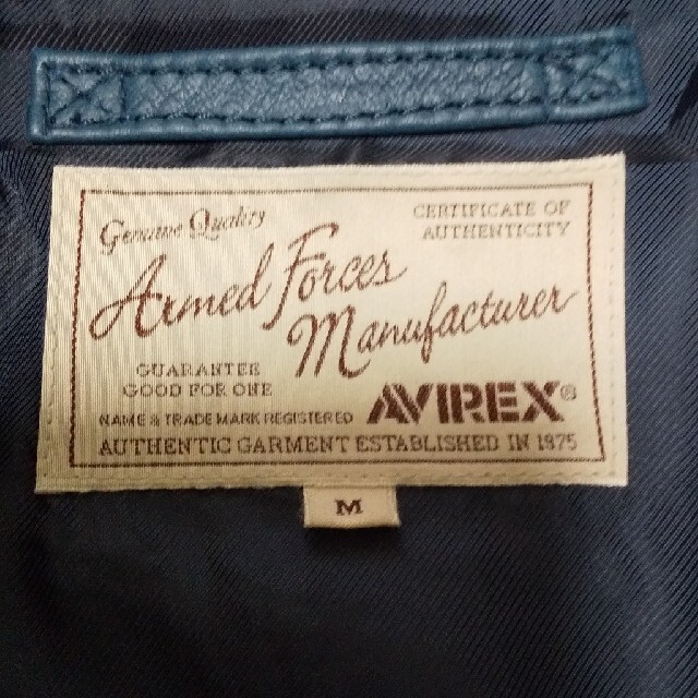 AVIREX(アヴィレックス)のAVIREXレザージャケット メンズのジャケット/アウター(レザージャケット)の商品写真