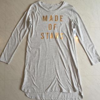 オールドネイビー(Old Navy)の♡新品 オールドネイビー Tシャツワンピ♡(Tシャツ(長袖/七分))