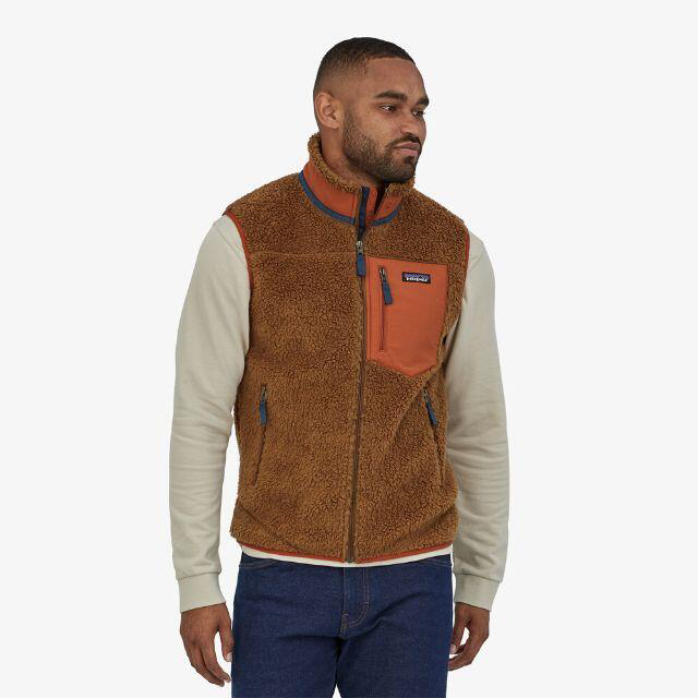 patagonia(パタゴニア)のパタゴニア bear brown クラシック レトロX ベスト M メンズのトップス(ベスト)の商品写真