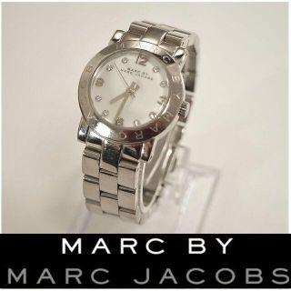 マークバイマークジェイコブス(MARC BY MARC JACOBS)の【稼働品】 マークバイマークジェイコブス　MBM3065 白文字盤(腕時計)