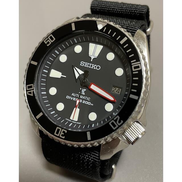 SEIKO 7002-7000 scuba diver セイコー ダイバー42mmベルト幅