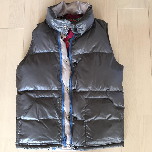 美品★Bohemians ボヘミアンズ リバーシブルダウンベスト オマケ付き