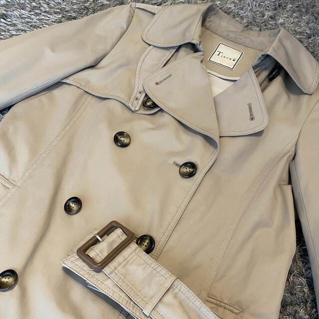 トレンチコート ベージュ ティアラ hidrochile.cl